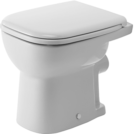 Duravit D-Code álló Wc, síköblítésű, hátsó kifolyású 210909 00 002