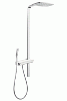 Hansgrohe Raindance E Showerpipe 420 mm - Termosztátos csapteleppel zuhanyzóhoz, króm 27149000
