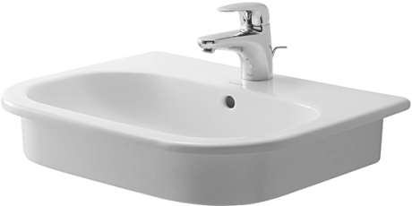 Duravit D-Code beépíthető mosdó 54x43 033754 00 00