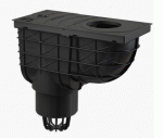Alcaplast AGV1 Univerzális vízelvezető 300x155/110 fekete