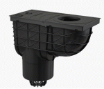 Alcaplast AGV2 Univerzális vízelvezető 305x155/125 fekete