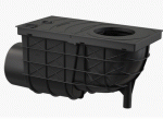 Alcaplast AGV3 Univerzális szennyvíz felfogó 300x155/110 oldalsó fekete