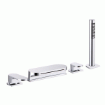 Ravak Chrome kádperemre szerelhető vízesés csaptelep CR 025.00