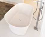 Riho BARCA szabadon álló Solid Surface kád 170x80cm - ÚJDONSÁG