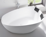 Riho TOLEDO szabadon álló Solid Surface kád 161x110cm BS5500500000000 - ÚJDONSÁG