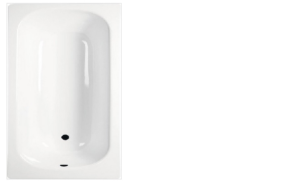 AQUALINE lemezkád 105x65 láb nélkül, fehér  (V105x65)