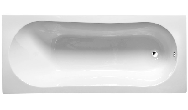 Aqualine Jizera akril kád 180x80x39 cm, láb nélkül (G1880)