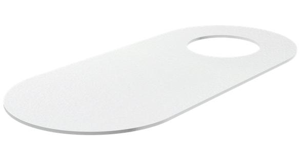 Alcaplast M920 Hangszigetelő lemez függesztett WC-hez és bidéhez