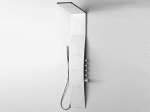 Arezzo design ASPEN ZUHANYPANEL AR-9001 FEHÉR 146,5x23,2x51,8cm