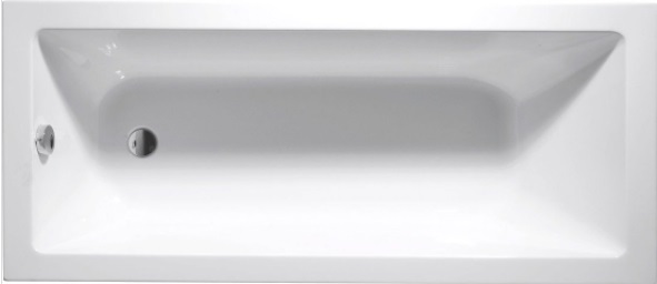 Sapho AQUALINE DOUBRAVA kád, láb nélkül, 160x70x42cm, akril (A1670)