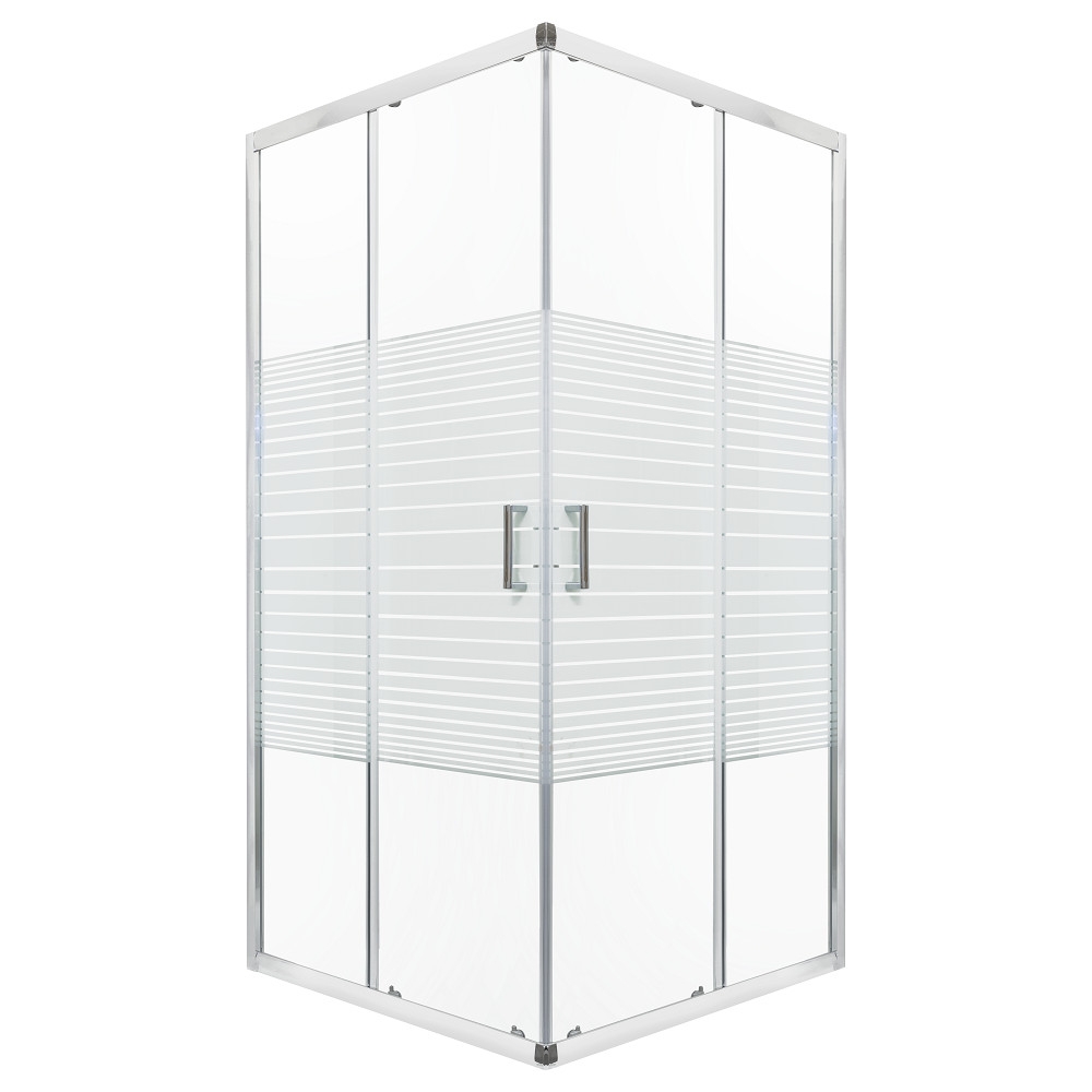 Madera 90x90 cm szögletes zuhanykabin tálca nélkül